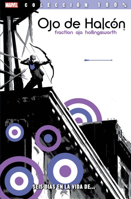 100% Marvel. Ojo de Halcón #1 cover