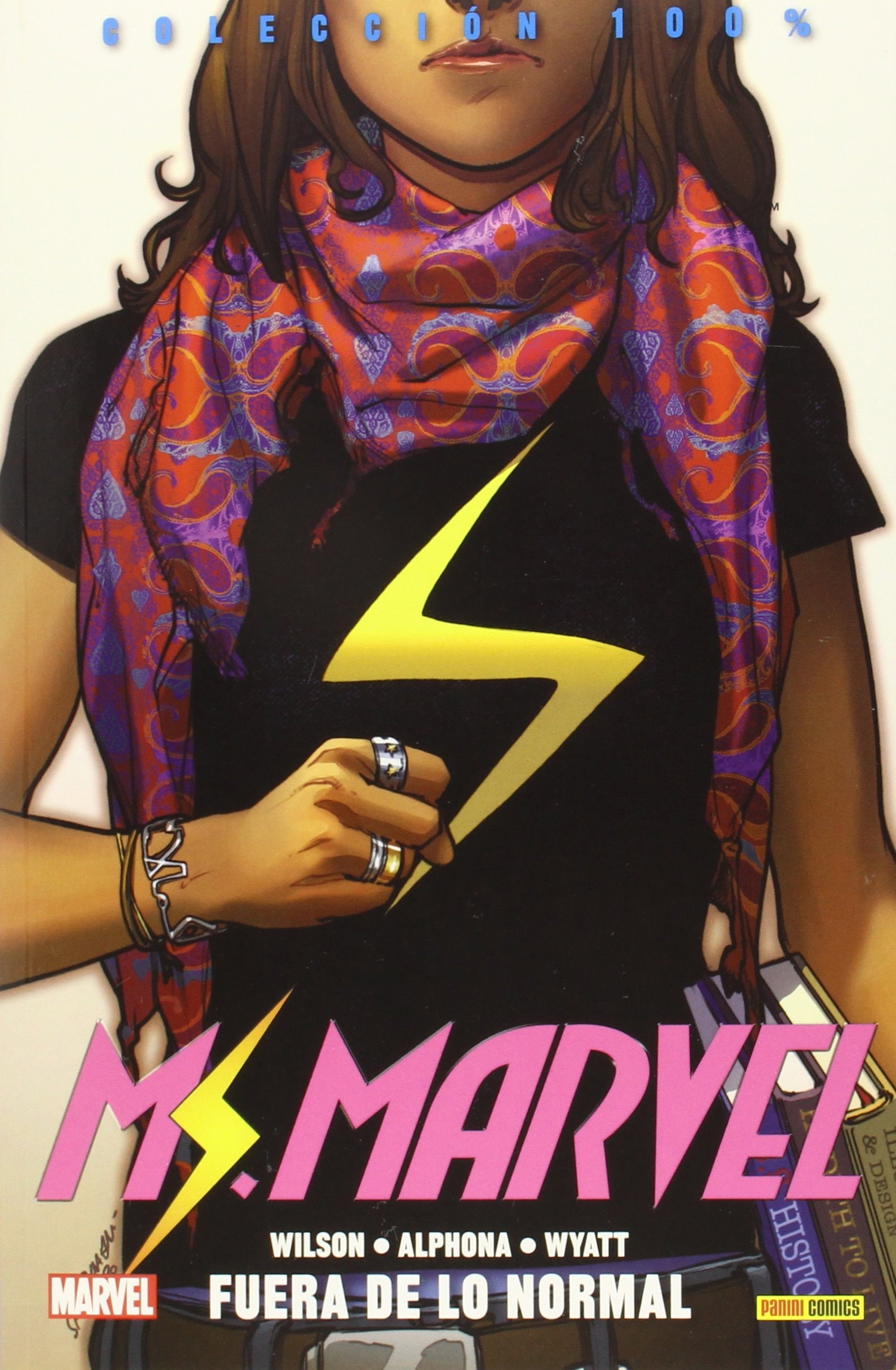 100% Marvel. Ms. Marvel #1 cover
