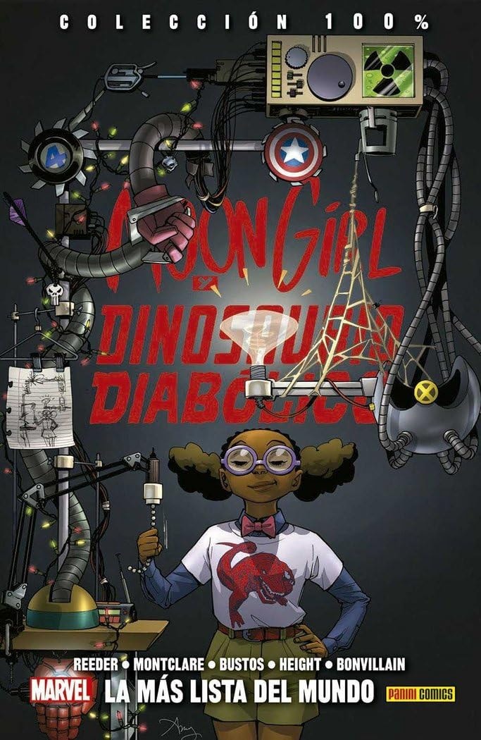 100% Marvel HC. Moon Girl y Dinosaurio Diabólico #3 cover
