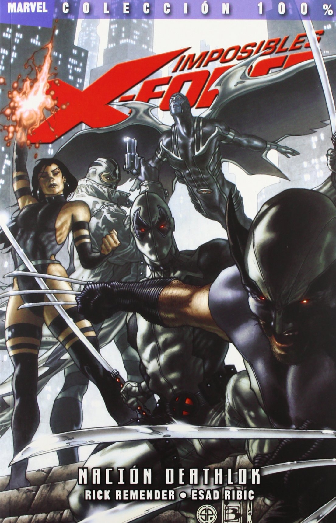 100% Marvel. Imposibles X-Force #2 cover