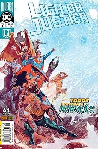 Liga da Justiça #7 cover