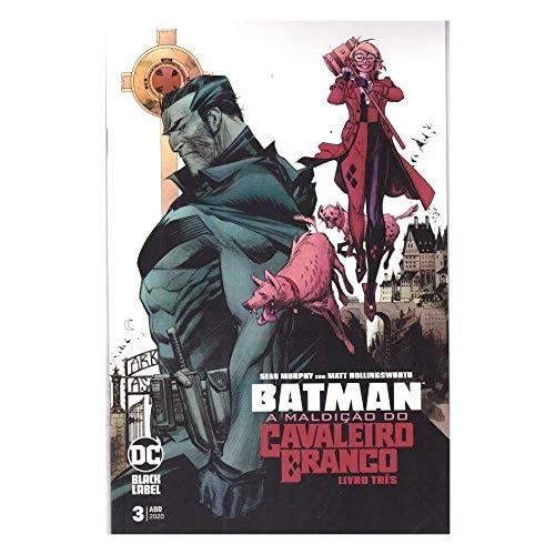 Batman: A Maldição do Cavaleiro Branco #3 cover