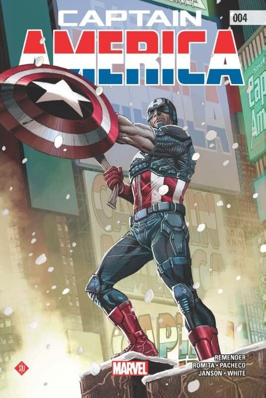 Captain America #4 cover