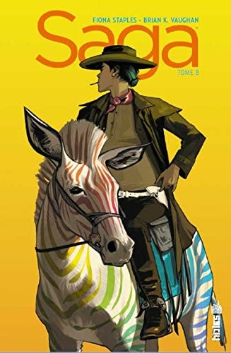 Saga #8 cover