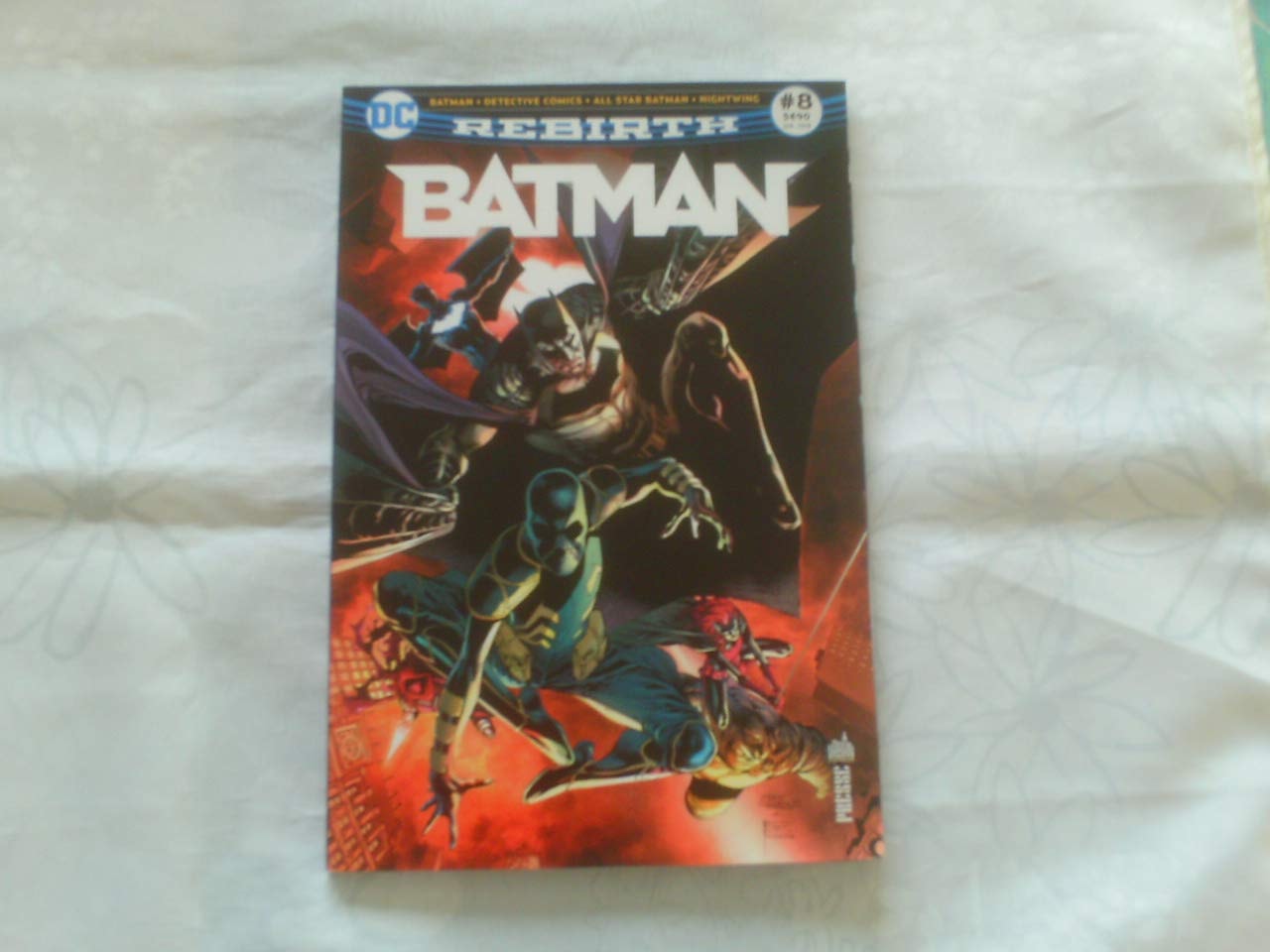 Batman Rebirth #8 cover