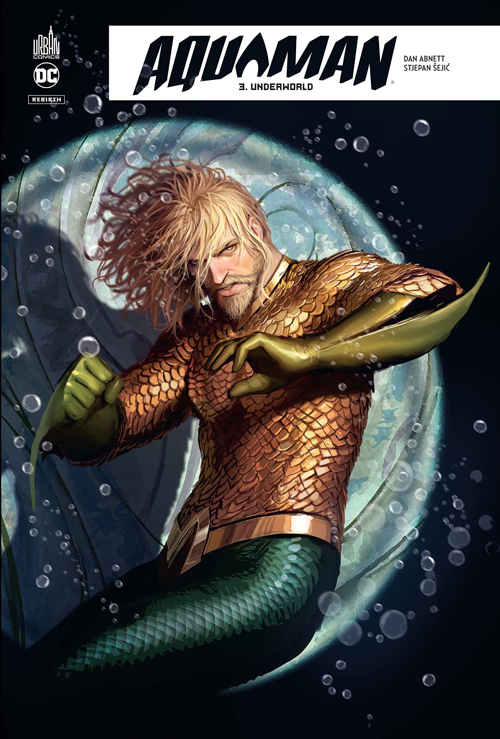 Aquaman Rebirth #3 cover