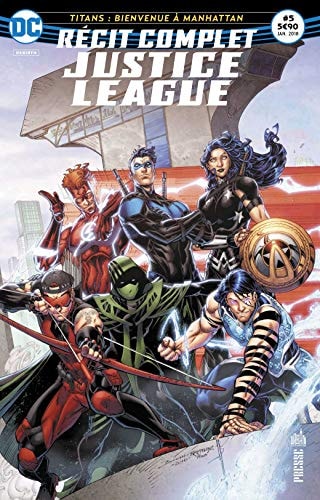 Récit Complet Justice League #5 cover