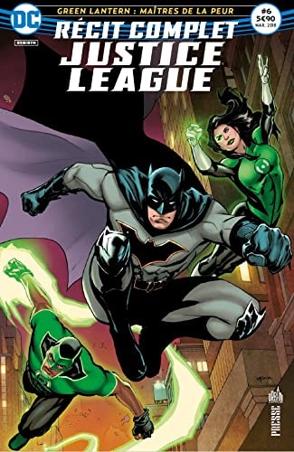Récit Complet Justice League #6 cover