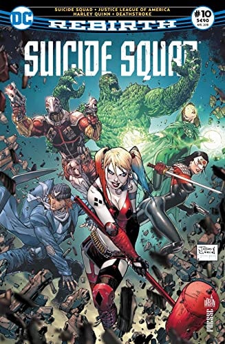 Suicide Squad Rebirth #10 cover