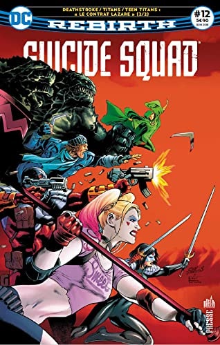 Suicide Squad Rebirth #12 cover
