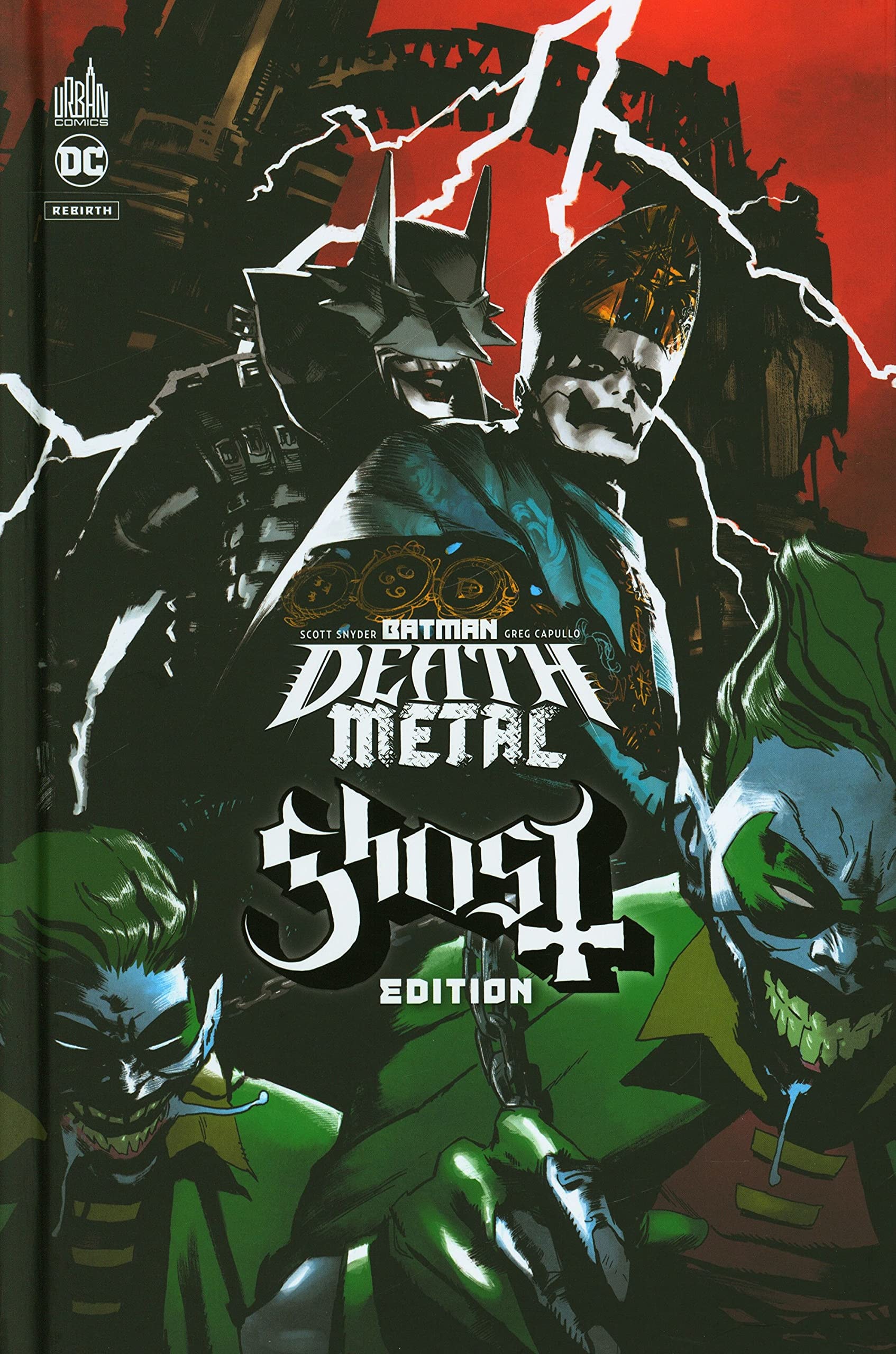 Batman Death Metal #2 Ghost Edition cover
