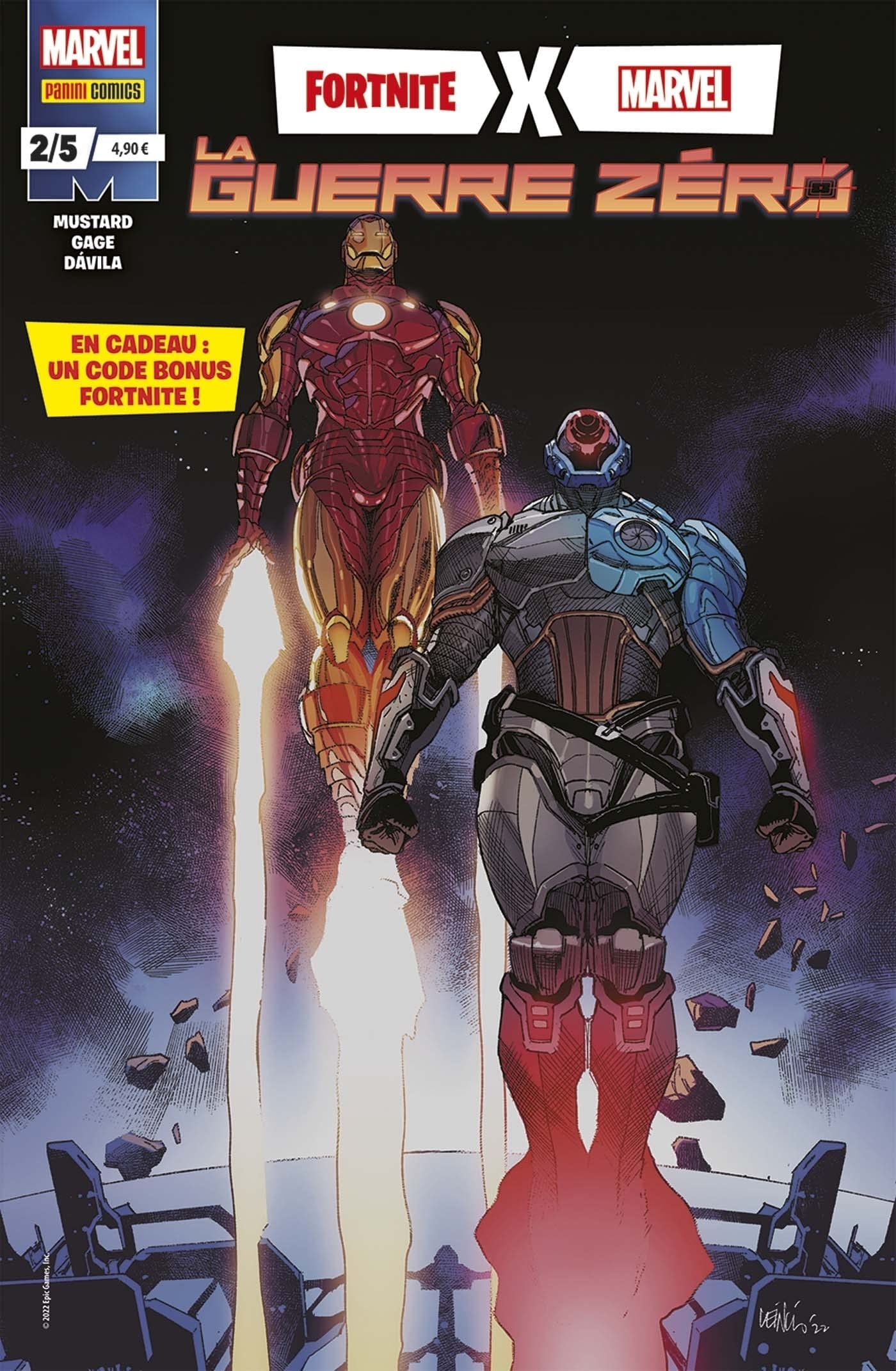 Fortnite X Marvel : La Guerre Zéro #2 cover