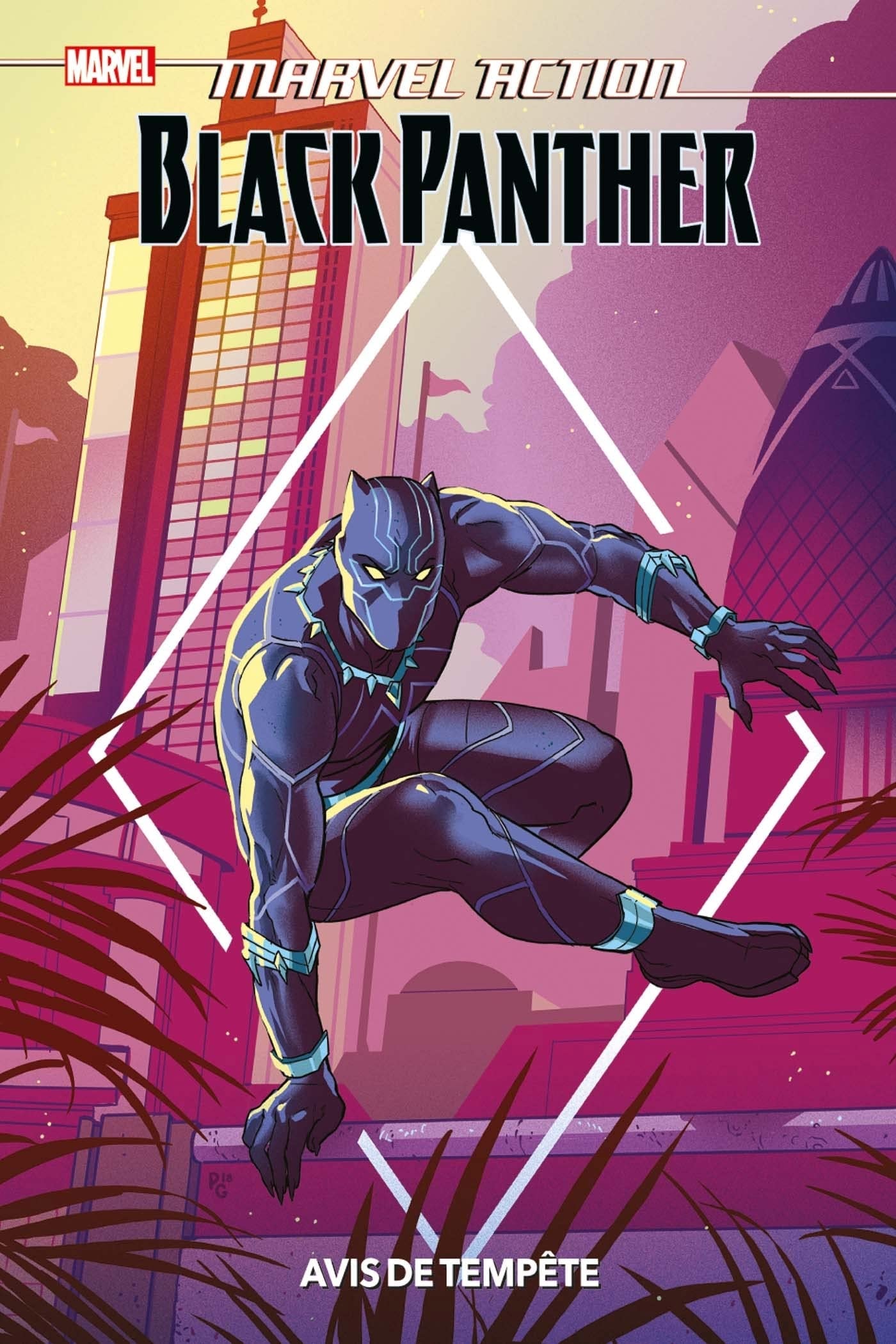 Marvel Action : Black Panther #1 cover