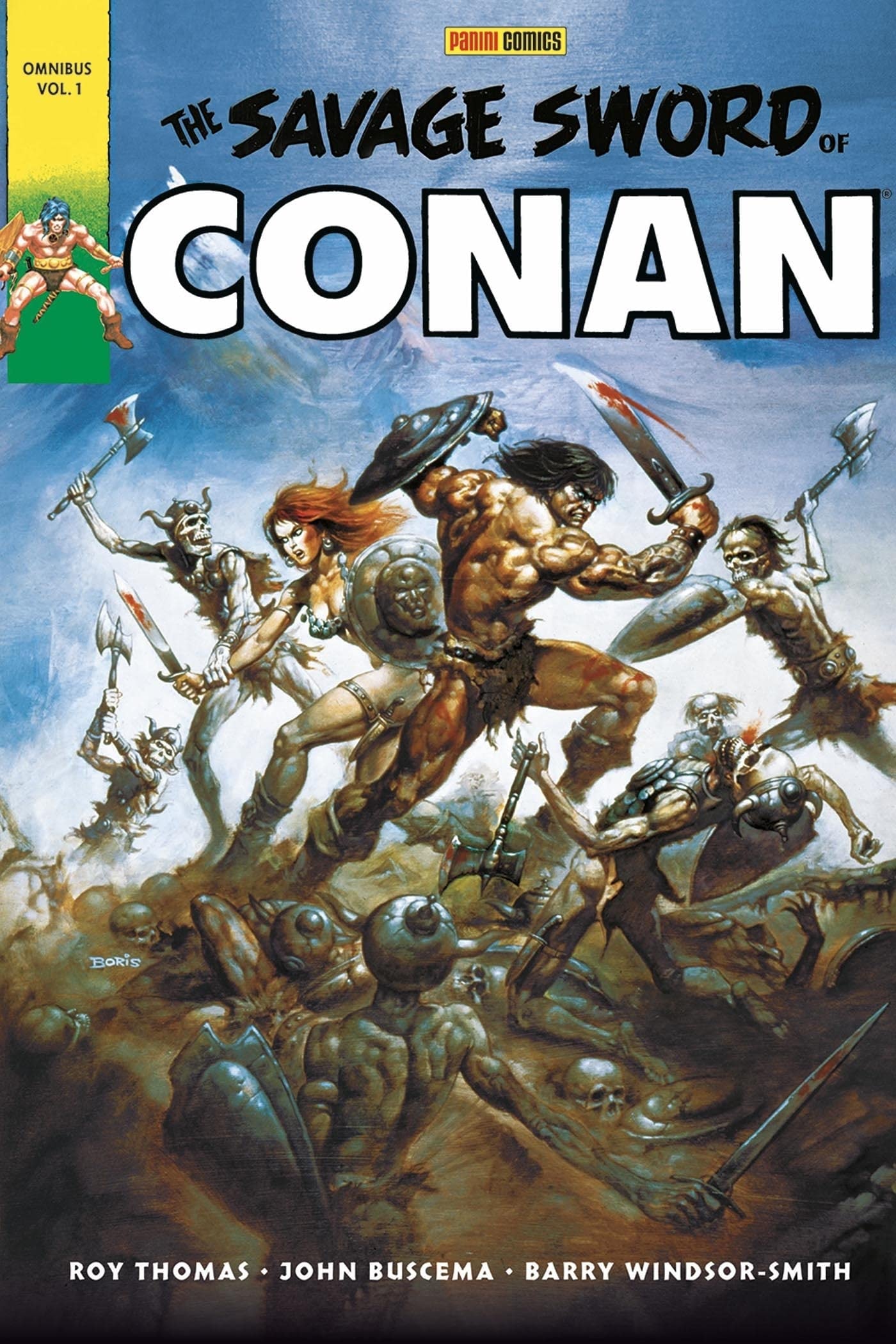 Savage Sword of Conan Omnibus #1 cover
