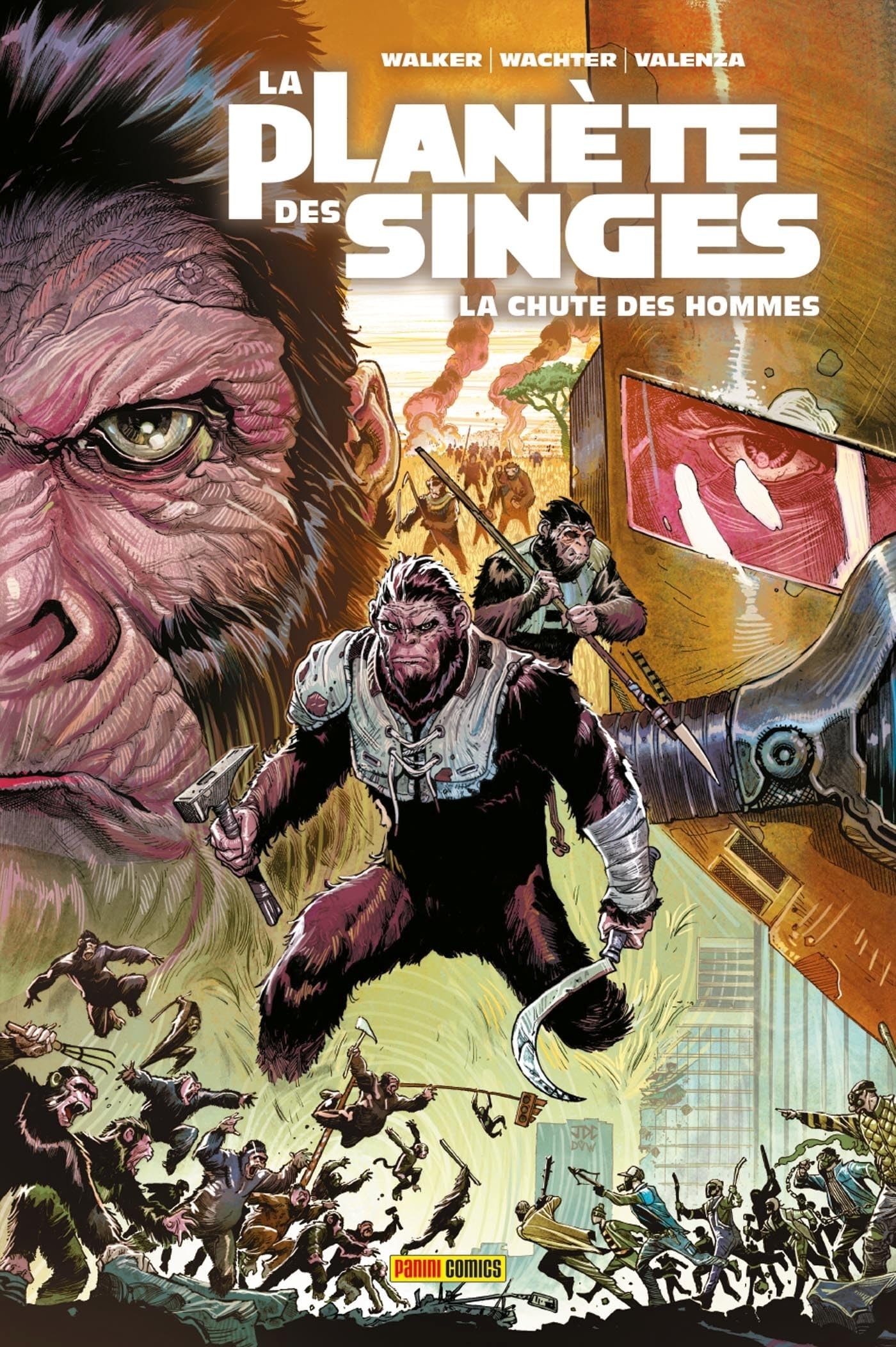 La planète des Singes - La Chute des hommes #[nn] cover