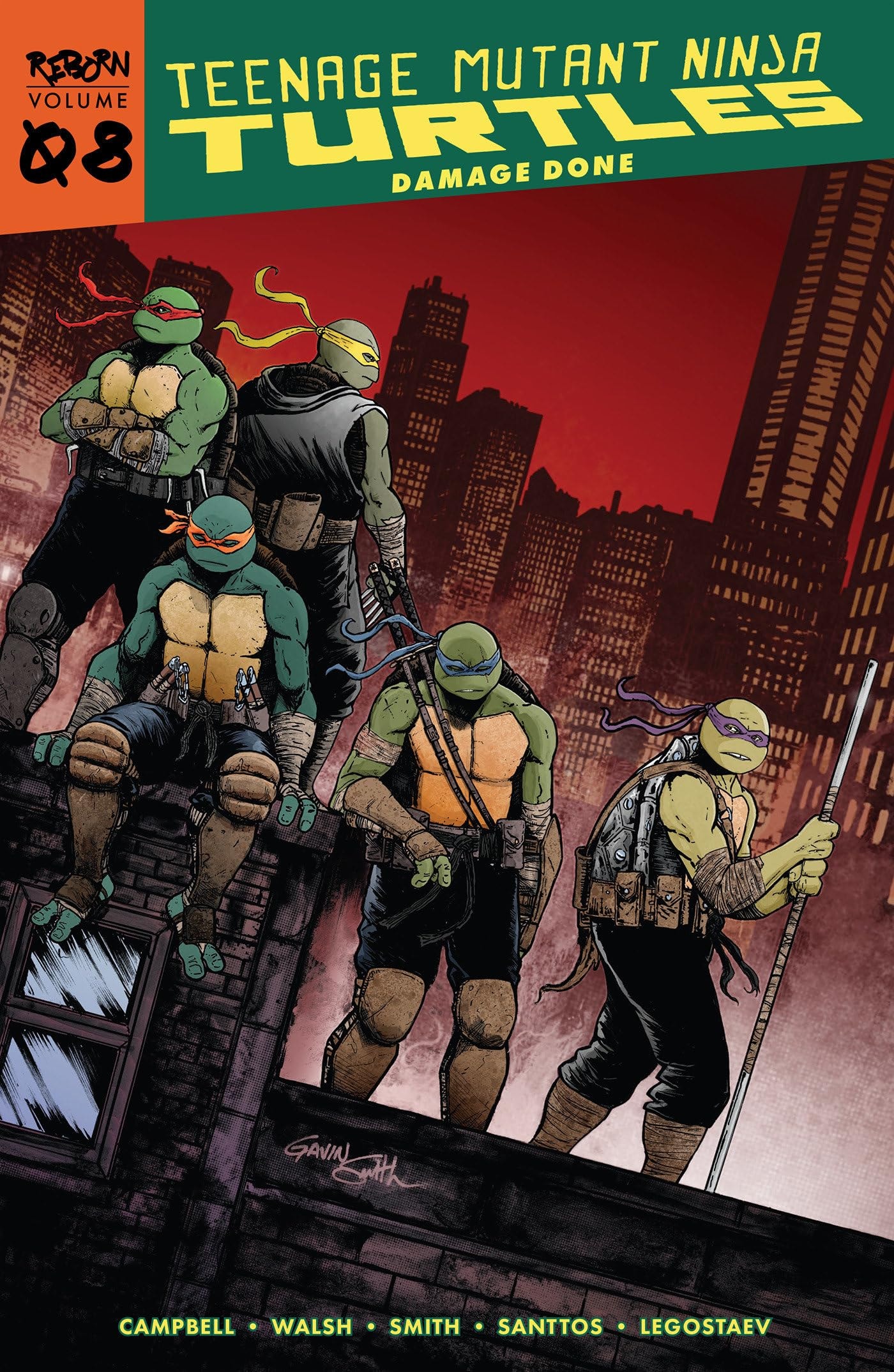 Teenage Mutant Ninja Turtles: Reborn #8