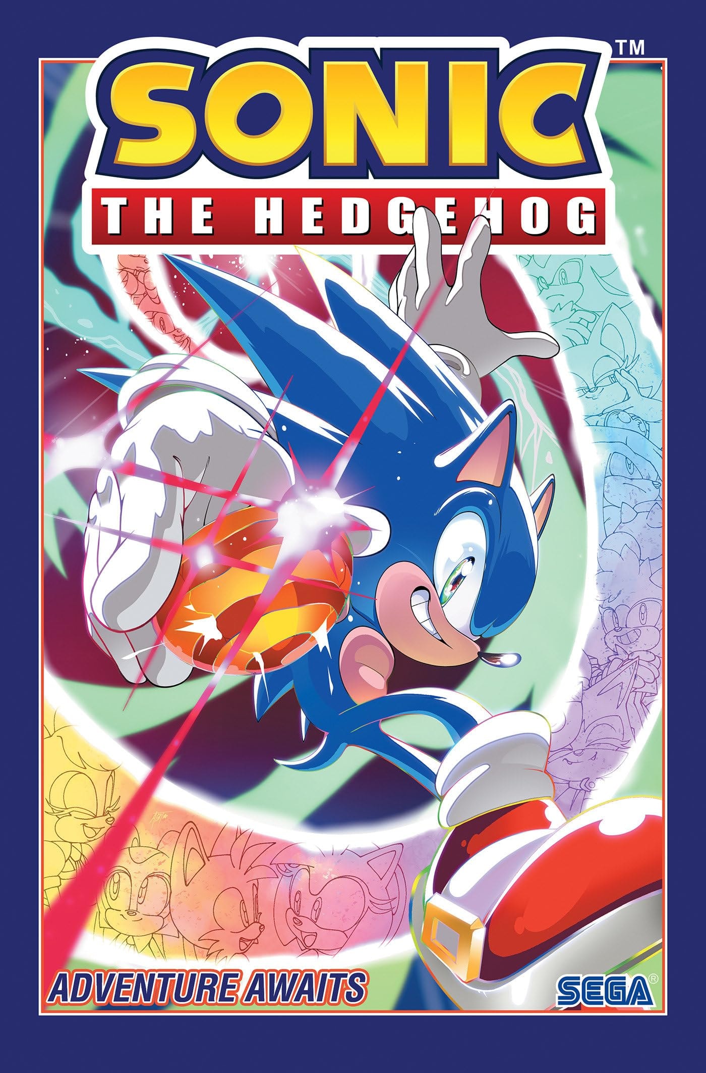 Sonic the Hedgehog #17 cover