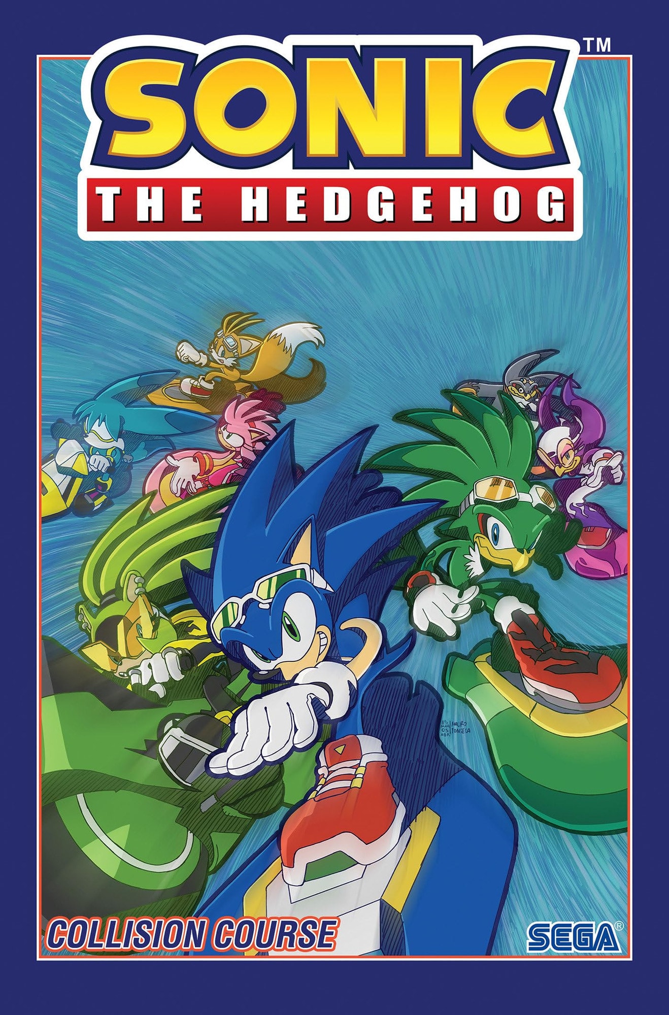 Sonic the Hedgehog #19 cover