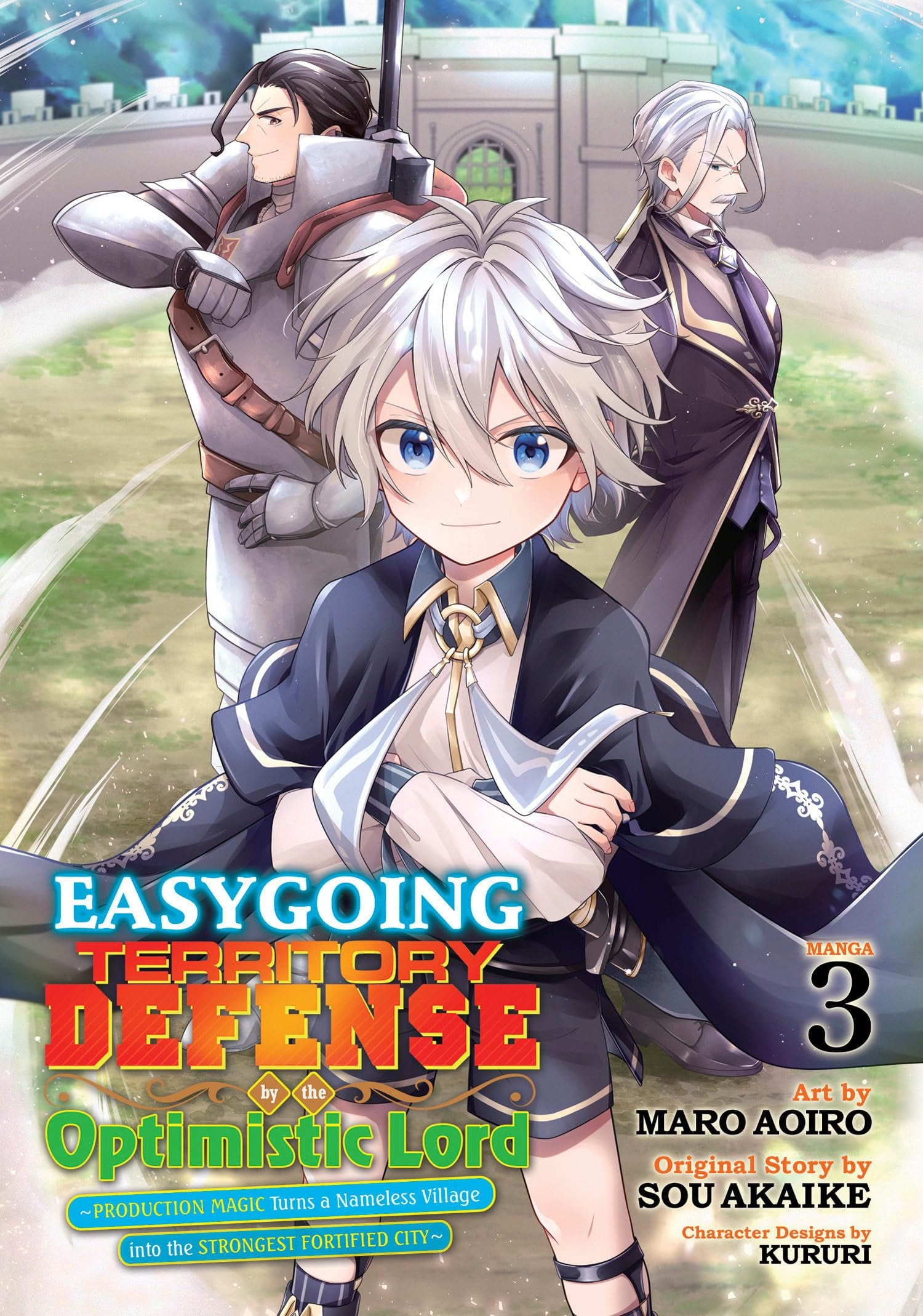 Easygoing Territory Defense by the Optimistic Lord: Production Magic Turns a Nameless Village into the Strongest Fortified City #3 cover