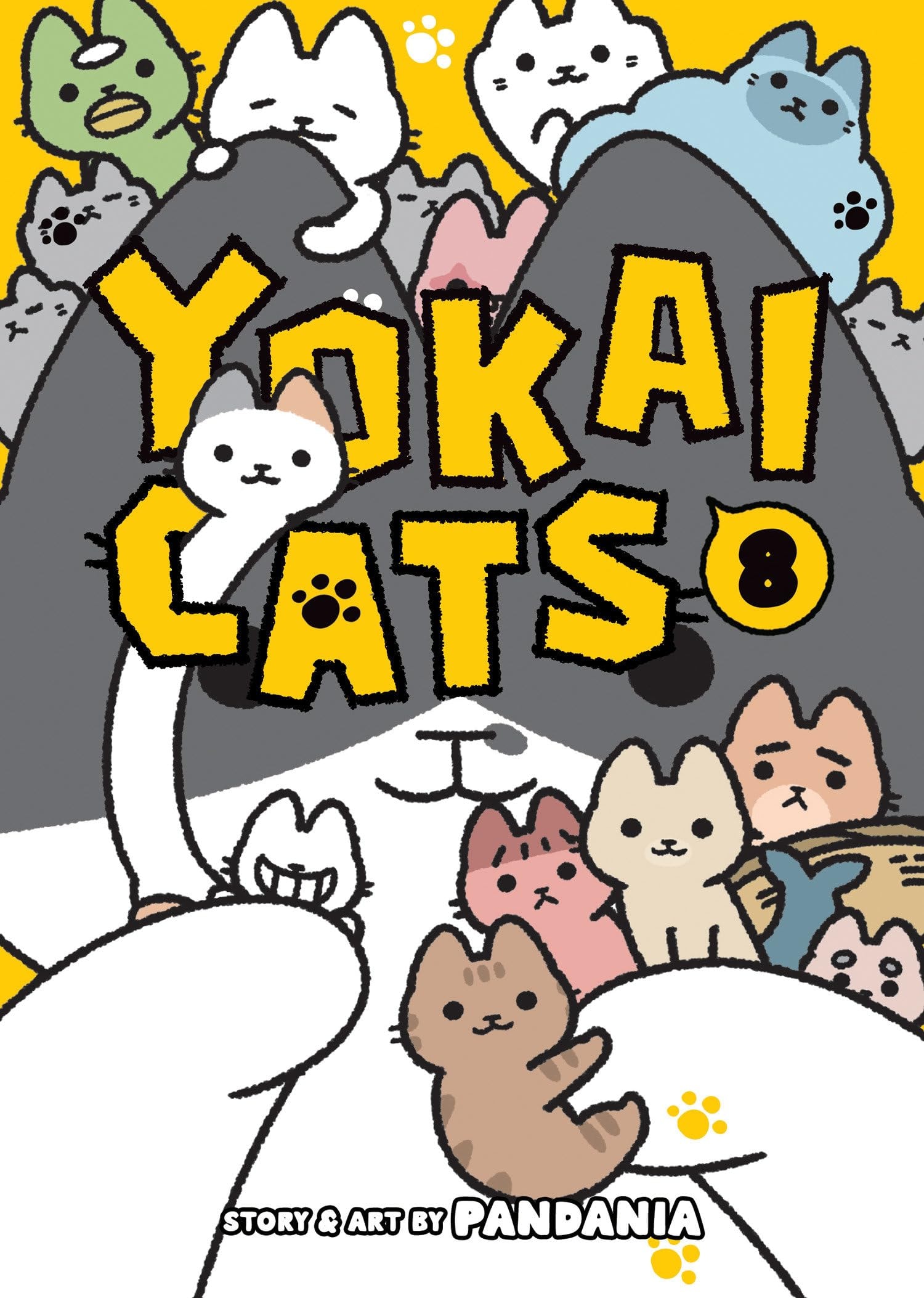 Yokai Cats #8 cover