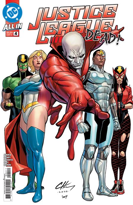 Justice League Red #4 cover