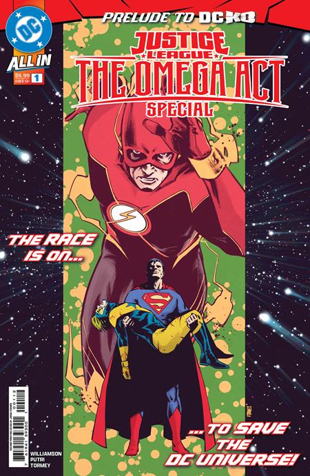 Justice League: The Omega Act Special #1 cover