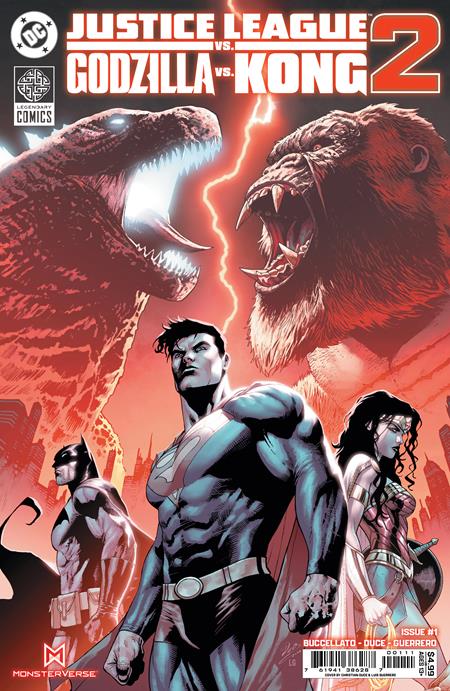 Justice League vs. Godzilla vs. Kong 2 #1 cover