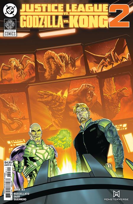 Justice League vs. Godzilla vs. Kong 2 #3 cover