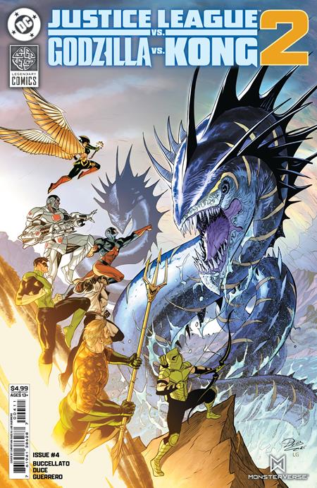 Justice League vs. Godzilla vs. Kong 2 #4 cover