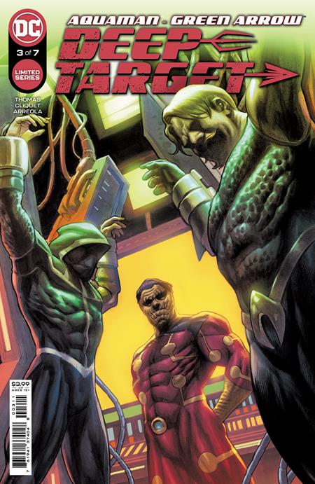 Aquaman / Green Arrow - Deep Target #3 cover