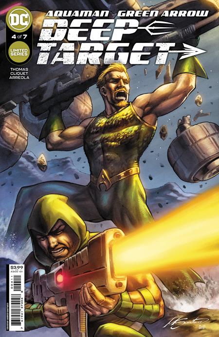 Aquaman / Green Arrow - Deep Target #4 cover