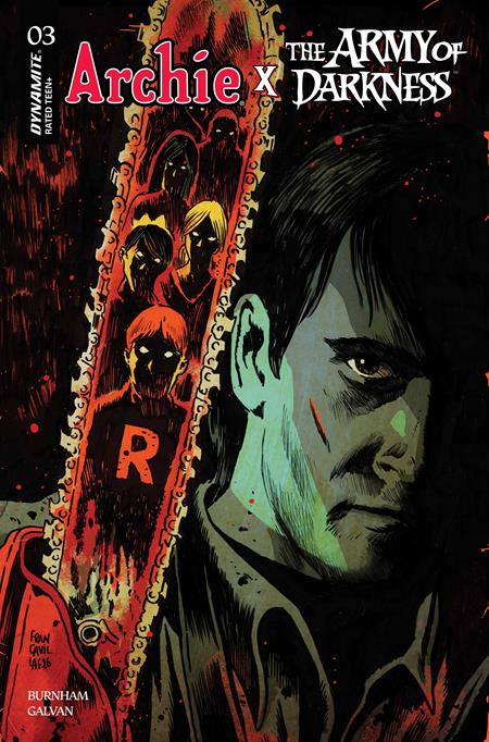 Archie x the Army of Darkness #3 cover