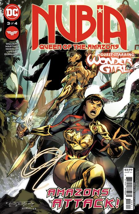 Nubia: Queen of the Amazons #3 cover