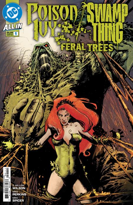 Poison Ivy / Swamp Thing: Feral Trees #1 cover