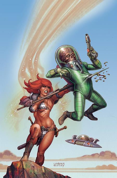 Red Sonja Attacks Mars