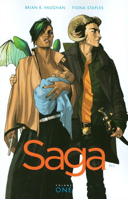 Saga #1 cover