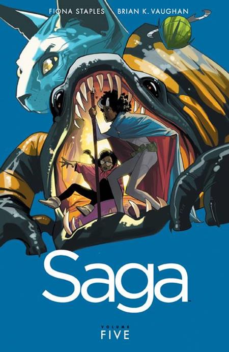 Saga #5 cover