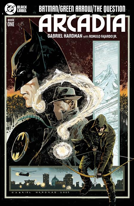 Batman / Green Arrow / The Question: Arcadia #1 cover