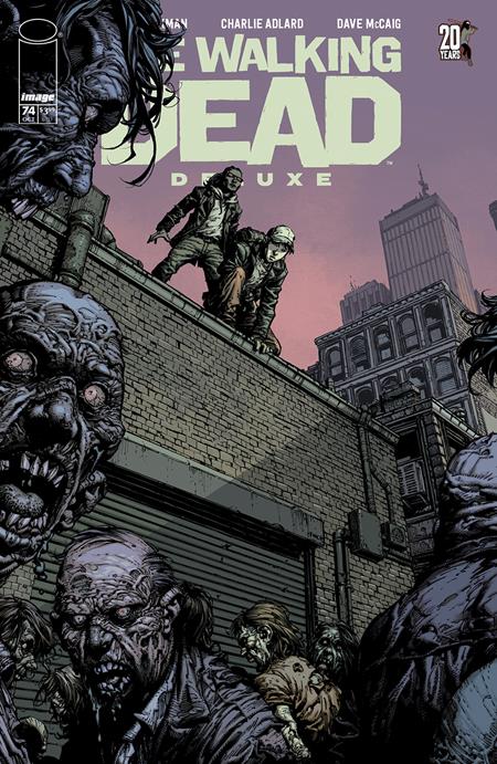 The Walking Dead Deluxe #74 cover