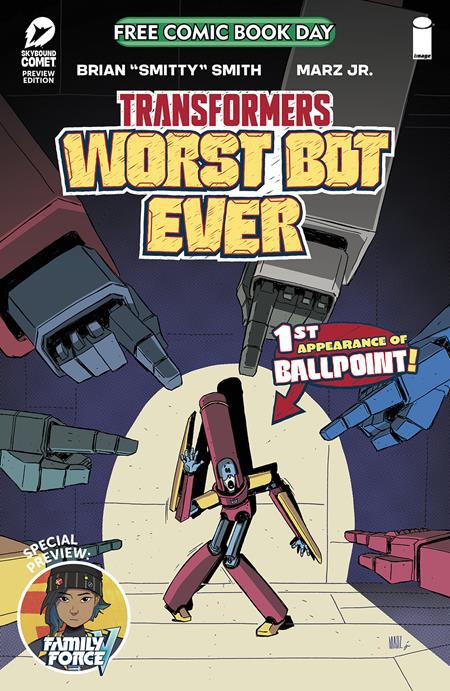 Transformers Worst Bot Ever Free Comic Book Day #1