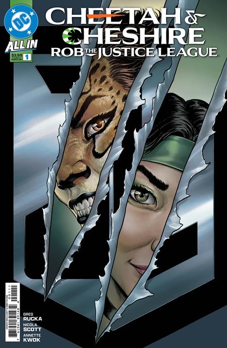 Cheetah & Cheshire Rob the Justice League #1 cover