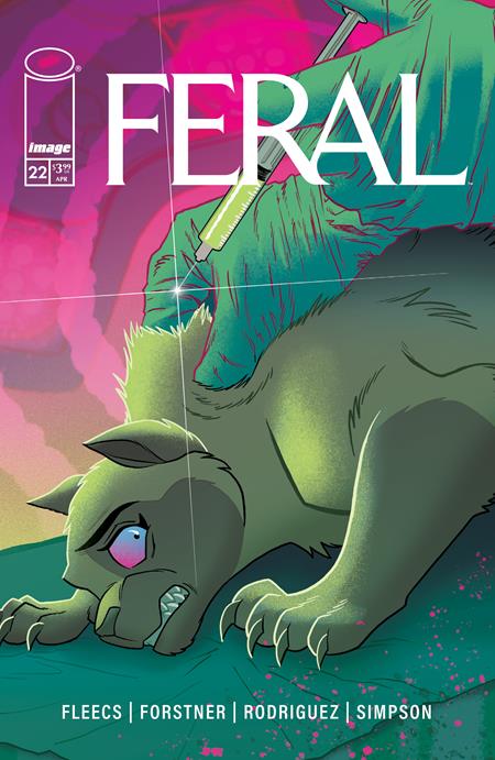 Feral #22 cover