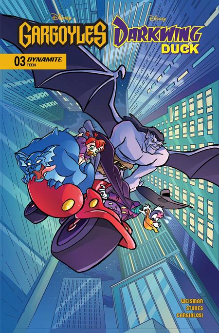 Gargoyles / Darkwing Duck #3 cover