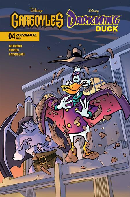 Gargoyles / Darkwing Duck #4 cover
