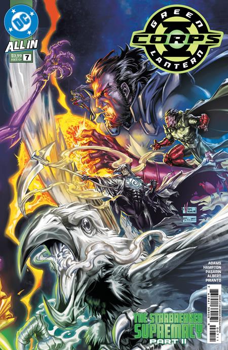 Green Lantern Corps #7 cover