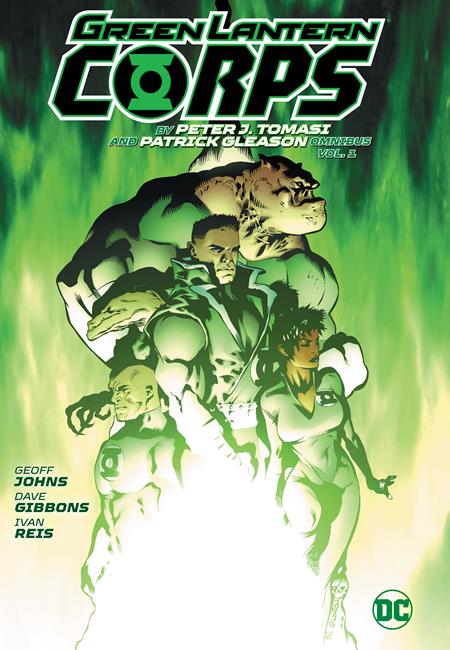 Green Lantern Corps by Peter J. Tomasi & Patrick Gleason Omnibus #1 cover