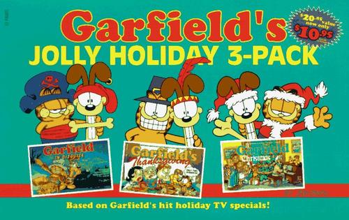 Garfield's Jolly Holiday 3-Pack