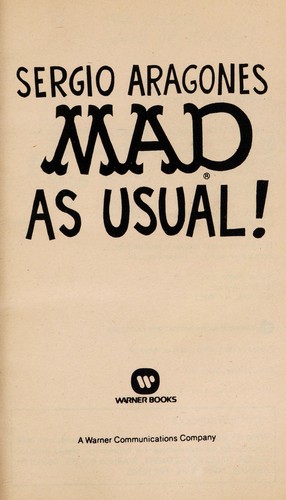 Mad as Usual!