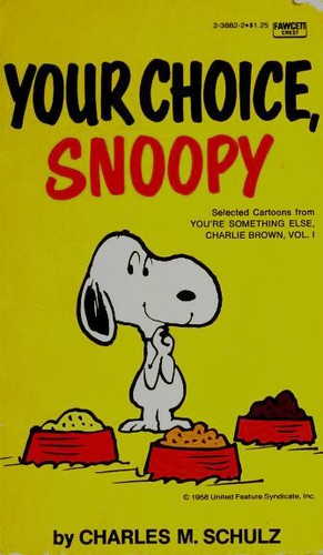 Your Choice, Snoopy #2-3882-2 cover