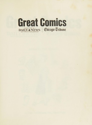 Great Comics Syndicated by The Daily News and Chicago Tribune #[nn]